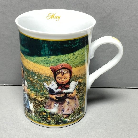 Hummel Mug Danbury Mint (May) Cinderella Porcelain Collectible Coffee Tea Cup - Picture 1 of 14